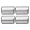Swing Arm Bushing Set 25x38mm Quad 20