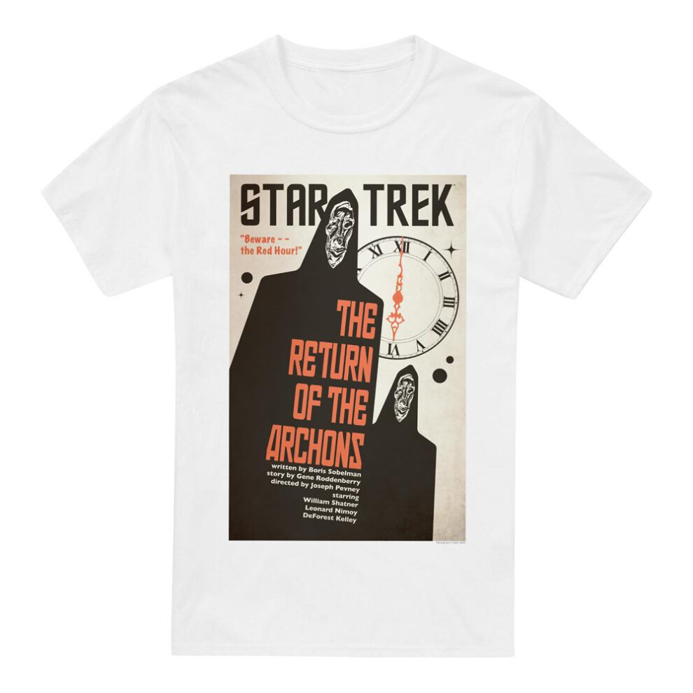 Star Trek (Xxl, ) Mens The Original Series Episode 21 T-Shirt White