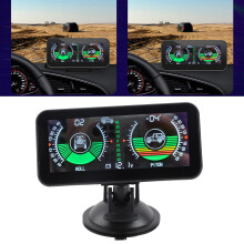Auto Tilt Gauge with Voltage Display