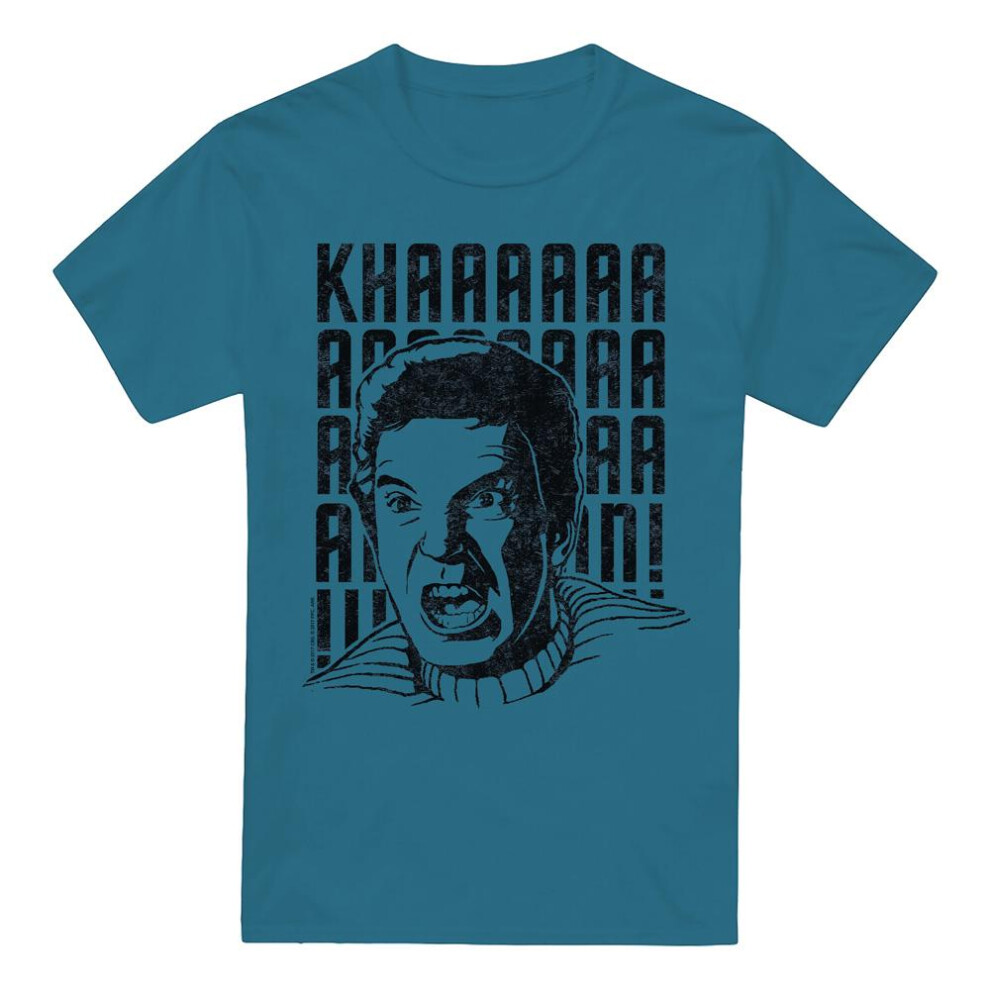 Star Trek (3Xl, Slate) Mens Khan Yell T-Shirt Multicoloured