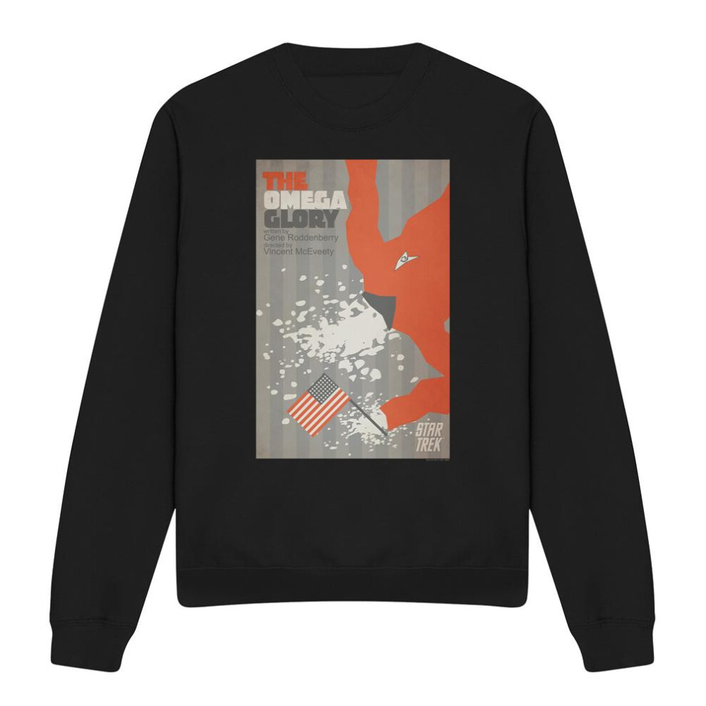 Star Trek (Xxl, ) Unisex Adult The Original Series Episode 52 Sweatshirt Black