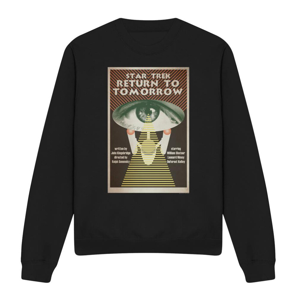 Star Trek (Xxl, ) Unisex Adult The Original Series Episode 49 Sweatshirt Black