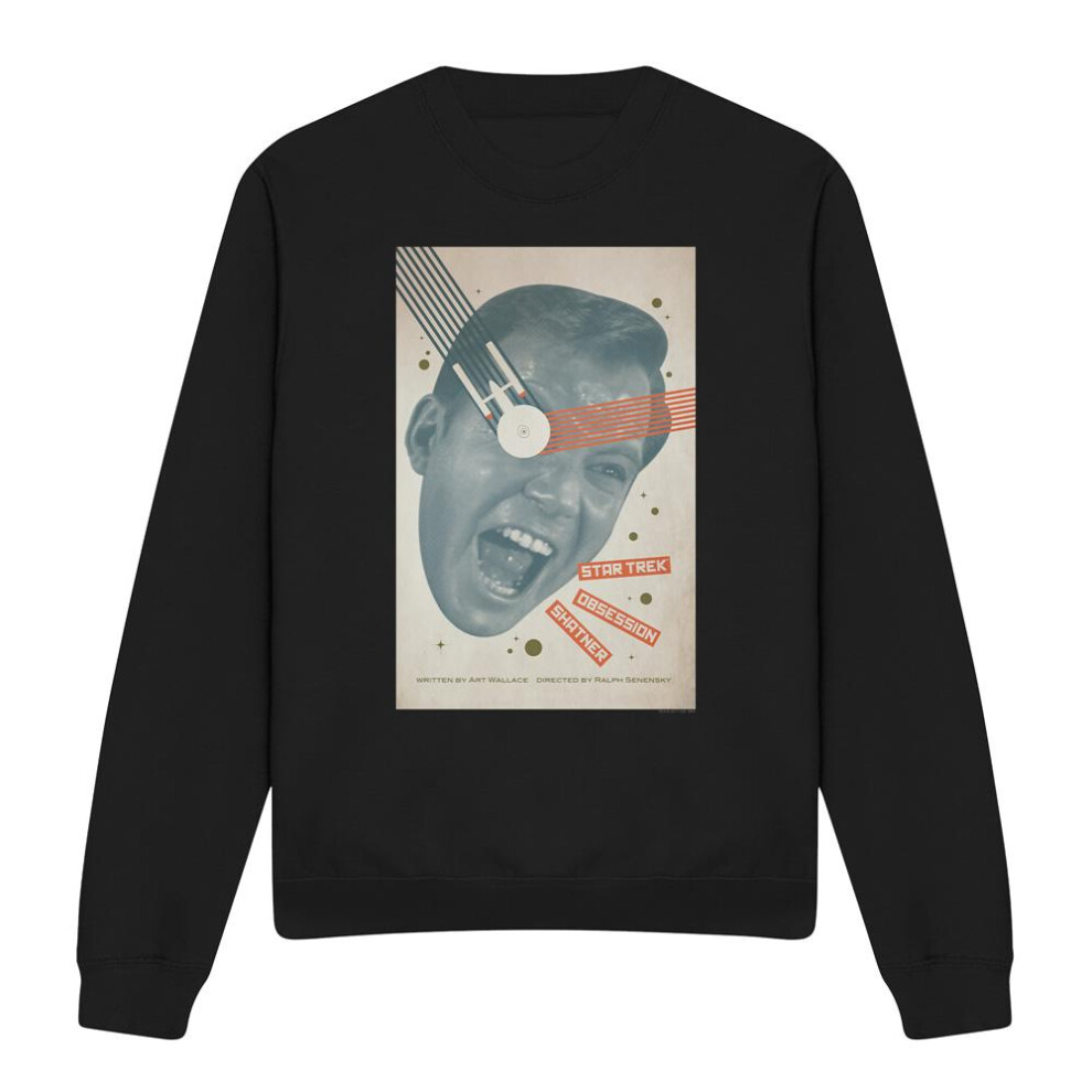 Star Trek (Xxl, ) Unisex Adult The Original Series Episode 42 Sweatshirt Black