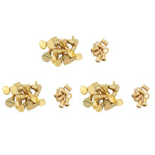 18 Gitarre Tuning Pegs VERROUILLAGE Tuner Touches Gitarre Saiten Taste 9L + 9R Gold