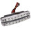 Luci diurne a LED da 12 V CC per auto, coppia da 8 LED super bianchi 1