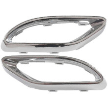 Chromen uitlaatsierlijsten voor Mercedes W177 A-Klasse - set van twee
