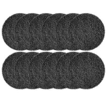Activated charcoal filters for compost bins, 12-pack