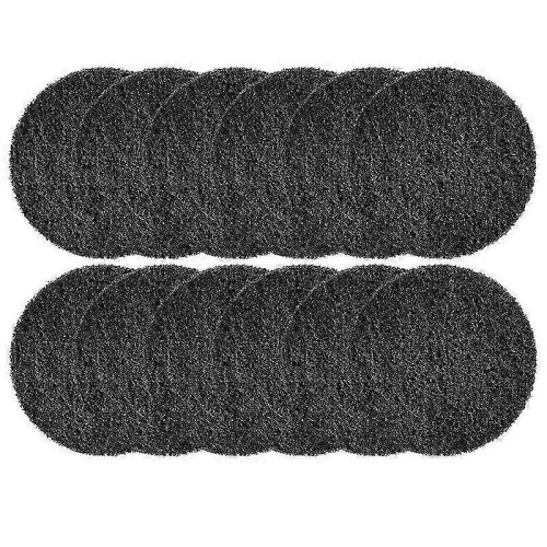 Activated charcoal filters for compost bins, 12-pack
