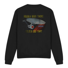 (S, Black) Star Trek Unisex Adult Boldly Did That Sweatshirt