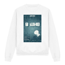 (S, White) Star Trek Unisex Adult The Next Generation Season 2 Episode 16 Sweatshirt