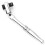 2-in-1 ratchet tool for workshops, 1/4" drive 72 teeth reversible 1