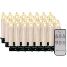 Battery Operated Flameless Candles for Christmas Trees