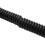 4X Lobster Clasp Black Spring Stretchy Coil Cord Strap Keychain Key Chain Rope 6