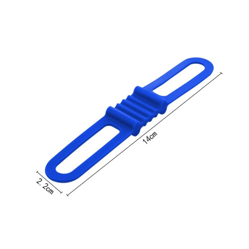 Sangles en silicone haute élasticité, sangles fixes pour vélo, sangles, sangles légères, sangles pour VTT
