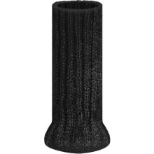 Chair Socks, (32 Items), Furniture Garters Felt Backing, High Elasticity, Black