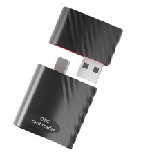 6 in 1 Multifunction OTG TF Card Reader High Speed USB 2.0 Type C Adapter for Smartphone Tablet Computer