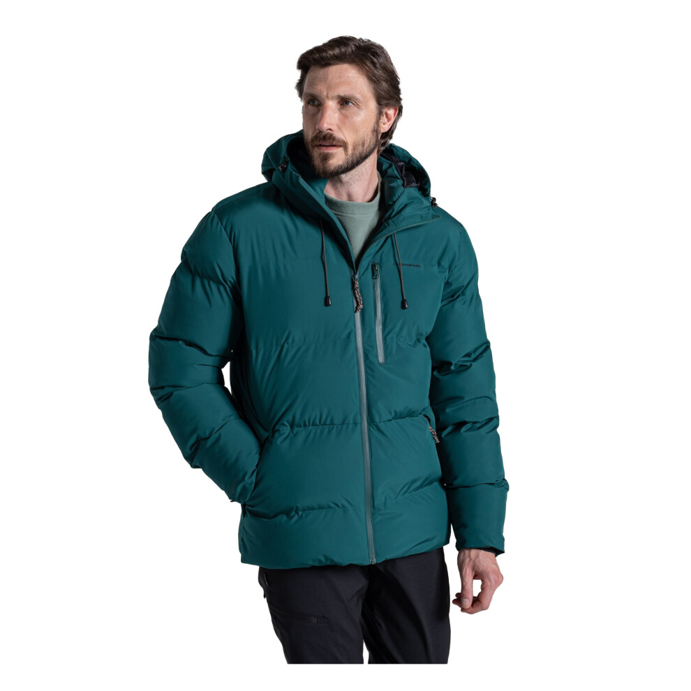 Craghoppers (Xxl, Dark Viridian) Mens Mardale Waterproof Hooded Jacket Multicoloured
