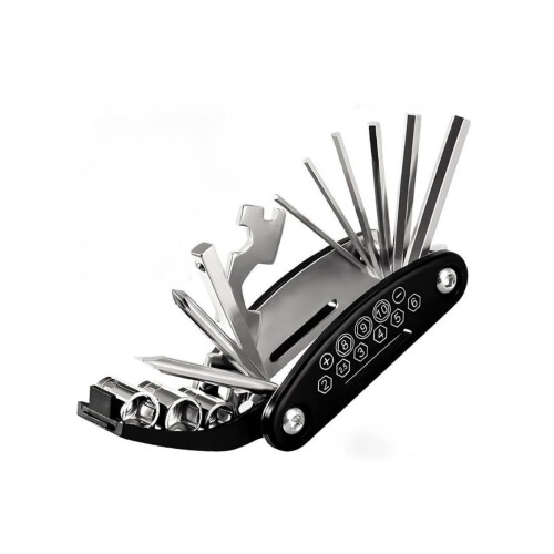 Bicycle Tools Hexagon Screwdriver Socket Wrench Portable Folding Repair Accessories Cycling Multi-Function Tool