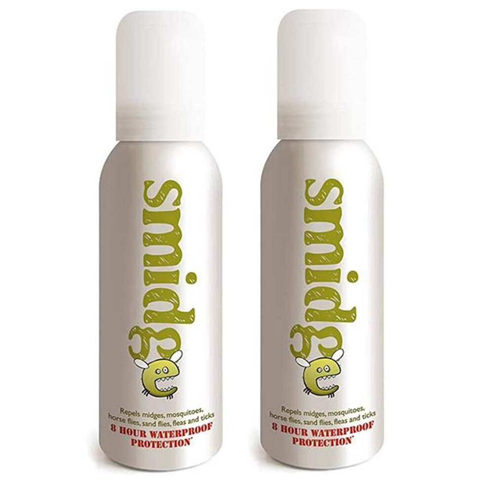 Voraga Smidge Repellent 75Ml 8 Hour Midge & Biting Insect Protection-2 Pack