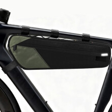 Fietstas voor op de bovenbuis, grote fietstas voor mountainbikes en racefietsen, driehoekige tas voor forenzen, waterdichte tas voor op