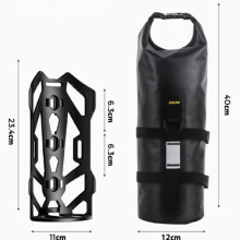Bicycle multifunctional front fork bag outdoor waterproof bag 5L capacity road mountain bike long-distance travel bag