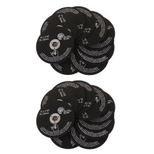 30 Stück 3Zoll 75mm Abgeschnitten Rad Harz Schneiden Scheibe Faser Kreis Säge Blätter für Das Metall Schneiden 75X1.6X10mm