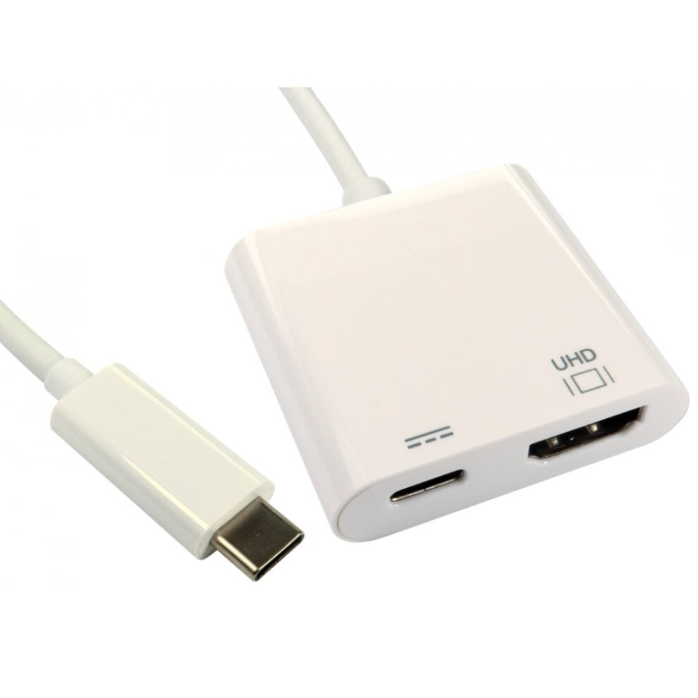Cms Cables 15Cm Leaded Usb Type-C To Hdmi Adapter With Pd Function 5055781249938
