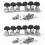 12 Pieces Guitar String Tuning Key Pegs/Machine  Knobs(for Left and Right) for Acoustic Electric Guitar 1