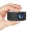-Sized Home Projector for Mobile Phones Capable of Simultaneous Projection  the Same Screen Black 3
