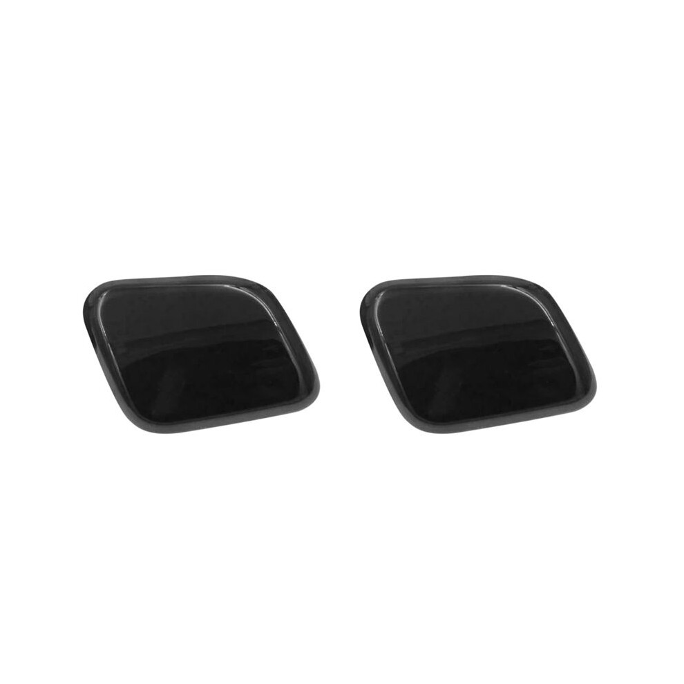 2X Car Left Front Headlight Washer Nozzle Headlight Spray Cover For Qashqai J11 2014+ 28658-4Emxx 28659-4Emxx Black 4712295054229