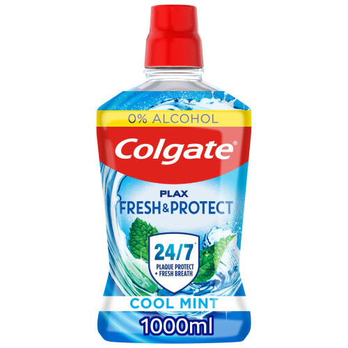 Colgate Colgate Plax Cool Mint Mouthwash, 1L