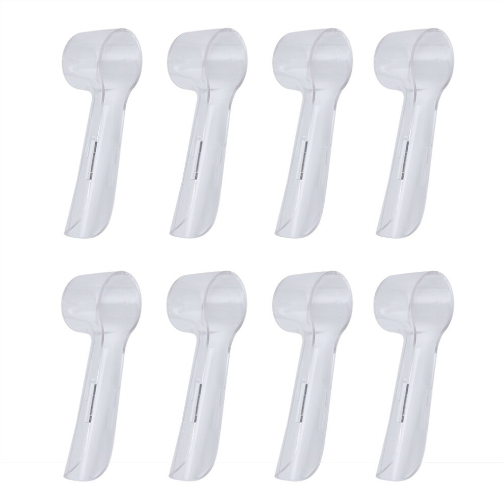 Hsytek 8-Pack Hygienic Protective Cover | Cap Compatible With Oral B Electric Toothbrush Heads, Convenient For Travel And More Sanitary To Keep Germs Dust A