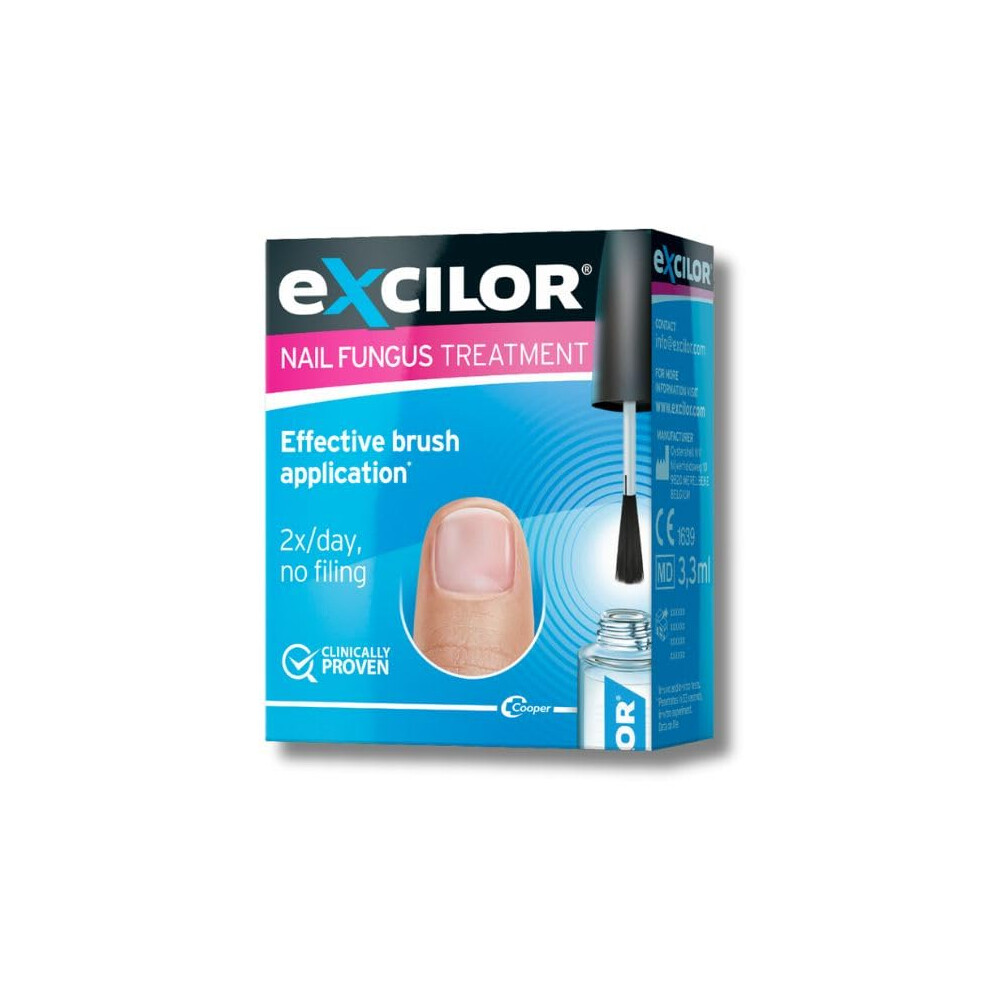 Excilor Nail Fungus Treatment, Clinically Proven Fungal Nail Treatment, With Biotin & Glycerol, Results In 2 Wks, Immediate Penetration With Transact