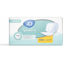 iD Expert Form Disposable Extra Incontinence Pads, Men's and Women's, Disposable Briefs, Anti-Leak Protection, Wetness Indicator, Odour Control, 1900
