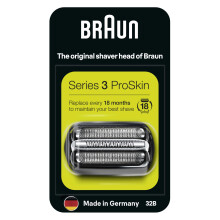 Braun Series 3 Electric Shaver Replacement Head, Easily Attach Your New Shaver H