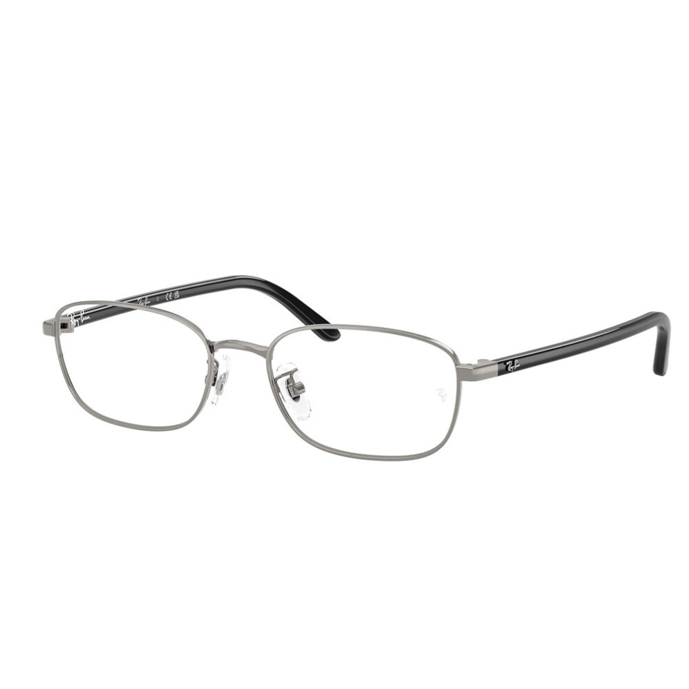 Ray-Ban Eyeglasses Optics - Black Frame Clear Lenses Polarized 53-18, RB6551D - Image 4