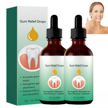2PCS Gum Regrowth for Receding Gums, Gum Repair Gel, Protect Repair Gel for Receding Gums, Natural Gums Treatment Drops, Natural Gum Regrowth Drops f