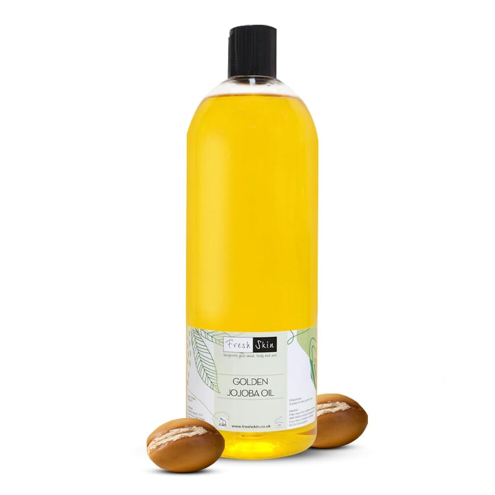 Freshskin Beauty Ltd Golden Jojoba Oil - 500Ml - 100% Pure & Natural - Unrefined
