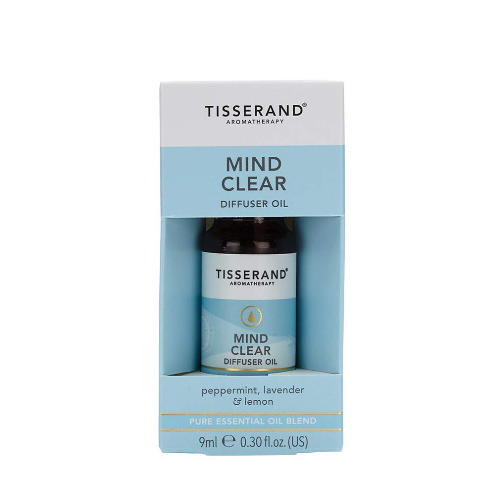 Tisserand - Mind Clear Diffuser Oil - Peppermint, Lavender, Lemon