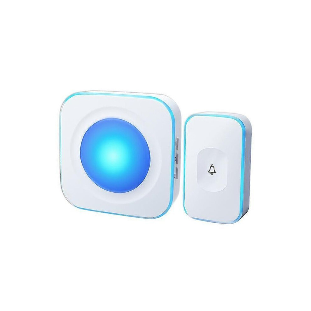 Wireless Visual Doorbell With Flashing Light For Hearing Impaired Seniors 1274015891222