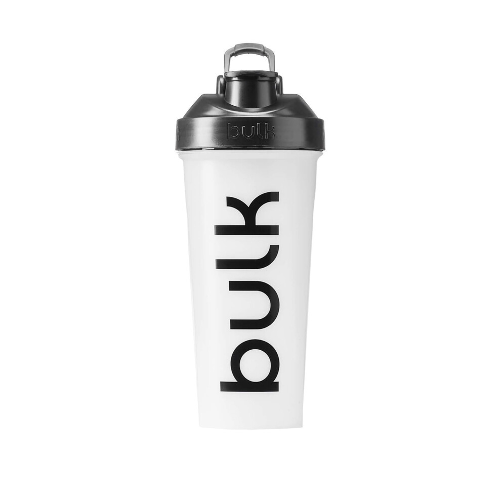 Bulk Iconic Clear 750Ml Shaker Bottle, Lump-Free Wire Mixing Ball, Leak-Proof Screw-Top With Handle, Bpa-Free, Dishwasher Safe, Protein, Bcaa & Gym S