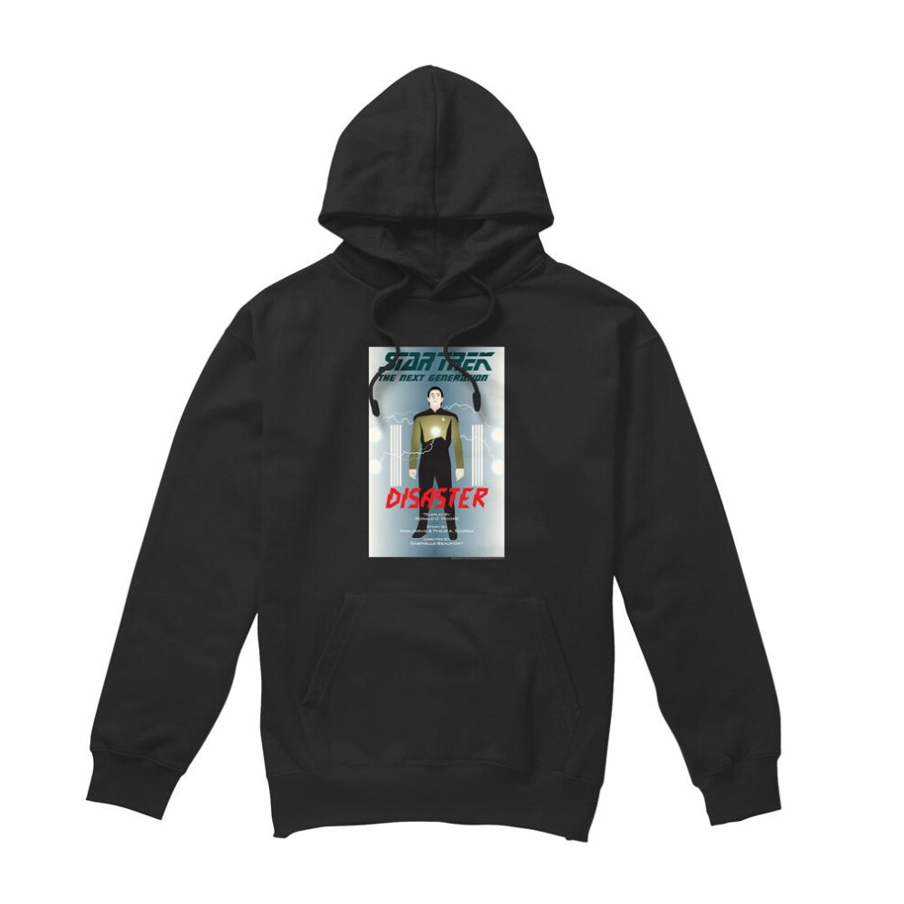 Star Trek (Xxl, ) Mens The Next Generation Season 5 Episode 5 Hoodie Black