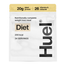 Huel Diet Powder Vanilla Flavour, Complete Weight Loss Meal Replacement Shake, 200 Calories per Serving, 20g Vegan Protein, High Fibre, Low Fat, With