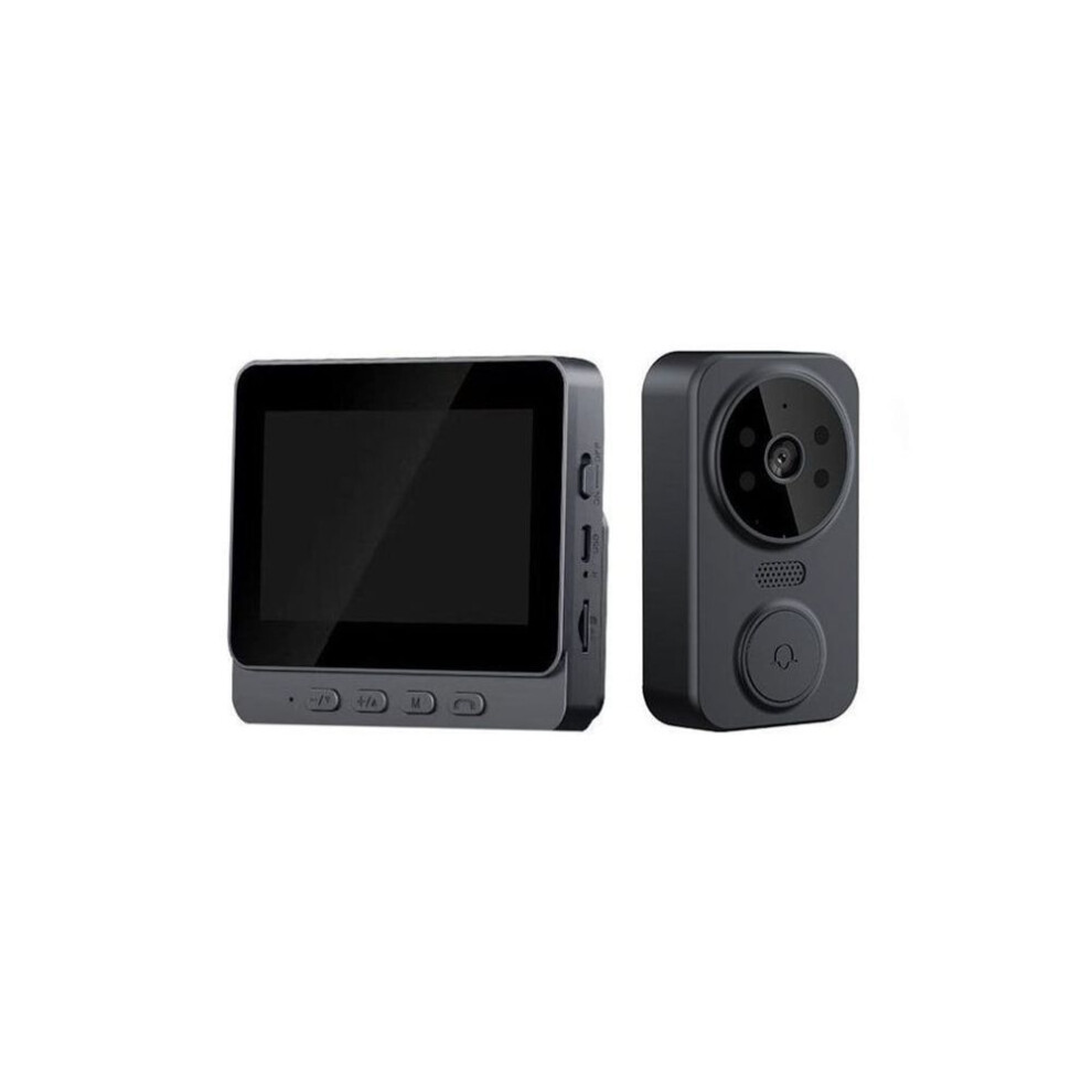 M12 Wireless Video Doorbell Hd, With Screen, Two-Way Audio 7542316480884