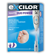Excilor Duo Power Wart & Verruca Treatment, Extra Strong Dual Action Wart Remove