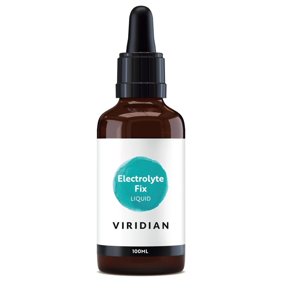 Viridian - Electrolyte Fix Liquid Â 100Ml | Concentrated Electrolyte Blend With Magnesium, Potassium & Sodium | Supports Electrolyte Balance & Muscl