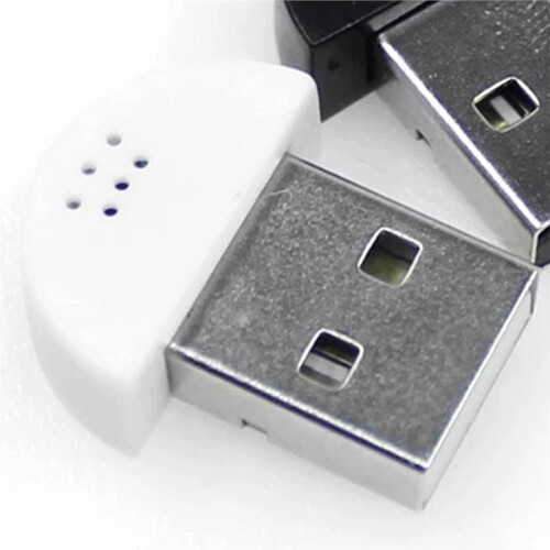 Microfono  Microfono Portatile USB  Studio Microfono per Registrazione Audio Adattatore MIC per Computer PC 2