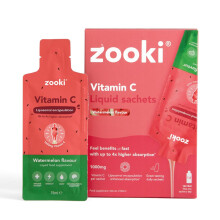 Zooki Liposomal Vitamin C 1000mg Liquid – 4X Higher Absorption – Great Taste, Sugar Free, Vegan – Alternative to High Strength Vitamin C Tablets