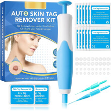 Skin Tag Removal Kit for Home Use – Manual Skin Tag Band Applicator with 40 Remo