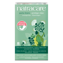 Natracare Panty Liners | Curved | Pack of 30 X 4